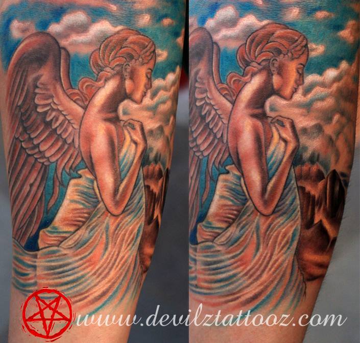 angel tattoo fairy