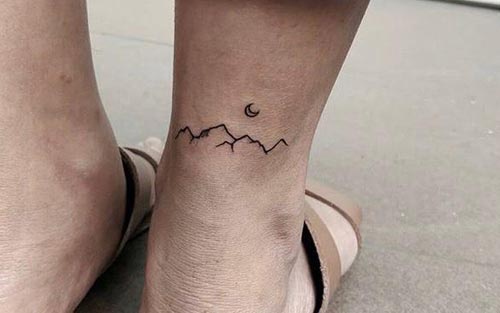 Inked Elegance:46 Ankle Tattoos for Women To Be Inspire