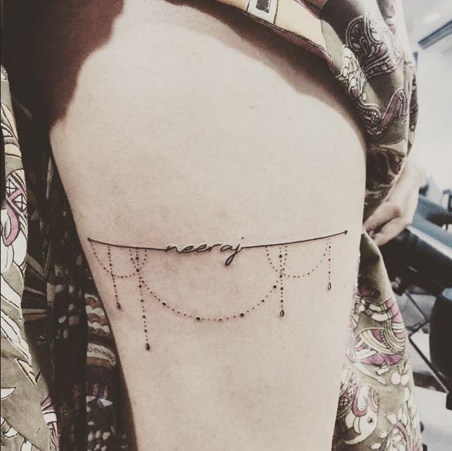 name tattoo