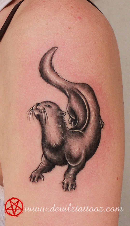 otter tattoo