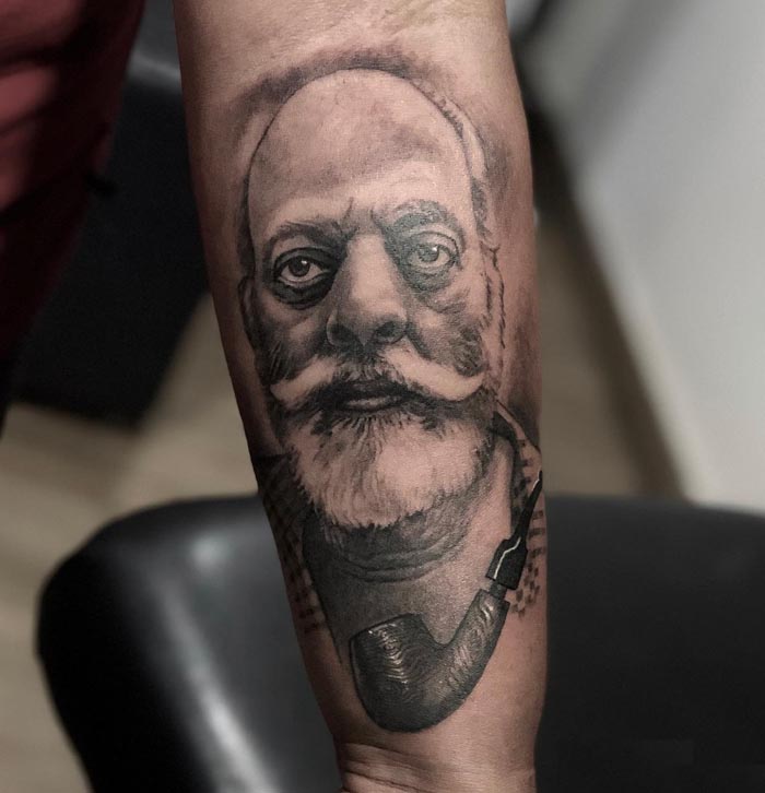arm father tattoo