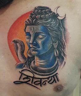 shiva tattoo design idea