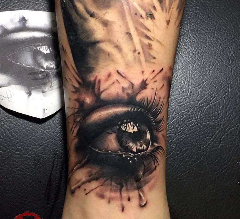 Single Eye Tattoo Designs #tattoo #design #inkart #tattoohazrat #tatto... |  TikTok