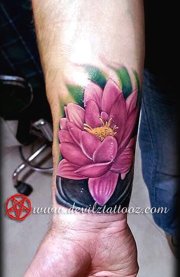 lotus flower tattoo