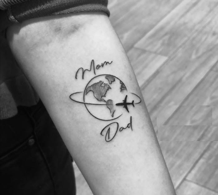Mom-Dad / Mother-Father Tattoo Designs & Ideas for Men and Women