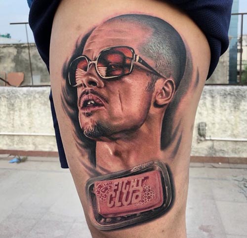 tyler durden tattoo