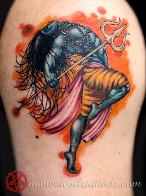 Tattoo uploaded by Vipul Chaudhary • Mahadev tattoo |Mahadev trishul tattoo  |Trishul tattoo |Shiva tattoo • Tattoodo