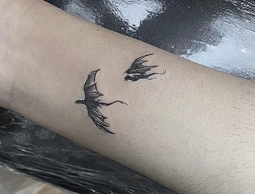 dragons tattoo design