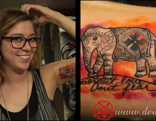 Tattoo Reviews & Testimonials by Sylvia, Virginia, USA